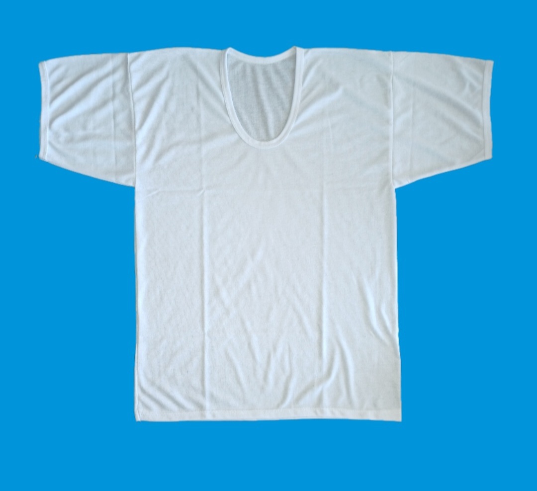 پک ۱۲ عددی زیر پیراهن پلی استر پنبه آستین دار مردانه (عمده)